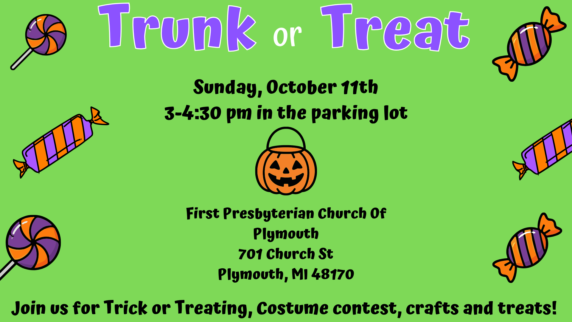 Copy of Trunk Or Treat